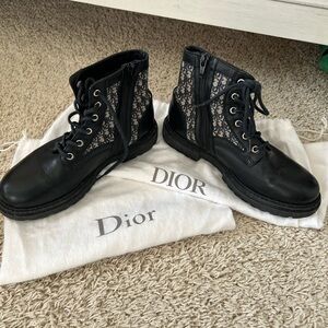 Dior Black Textured Sole Footwear